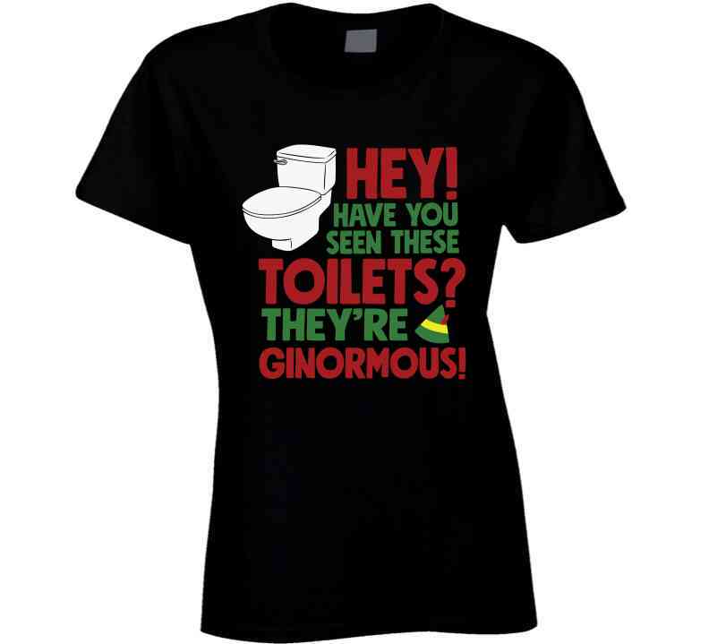 Ginormous Toilet Elf T Shirt