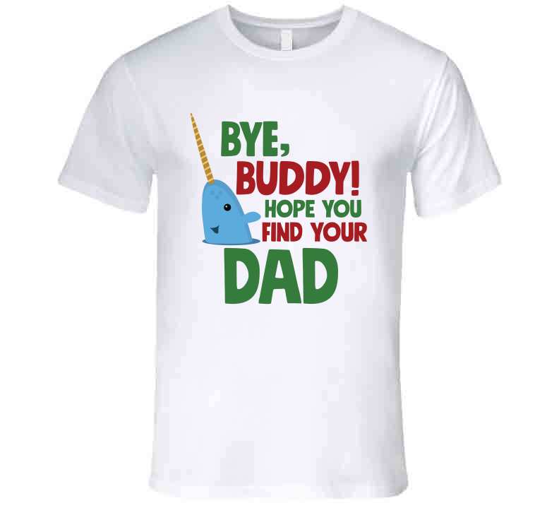 Find Your Dad Narwhal T Shirt